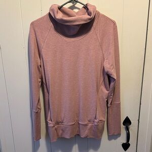 Pink Lululemon turtleneck